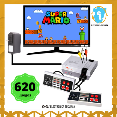 MINI CONSOLA FAMILY GAME!!! 620 JUEGOS INCORPORADOS