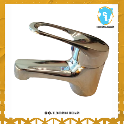 CANILLA GRIFERIA MONOCOMANDO CORTO DE BAÑO MOD 1022