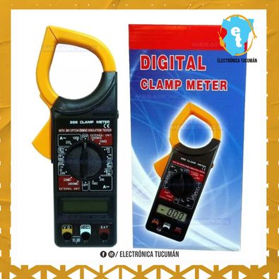 PINZA AMPEROMÉTRICA DIGITAL 1000 AMP CON ESTUCHE VT POWER