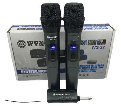 Micrófono Inalámbrico Doble Profesional Karaoke