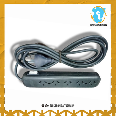 ZAPATILLA ALARGUE 5 TOMAS MULTINORMA CABLE 3 MTS eco