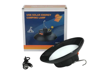 lampara colgante con luz solar 