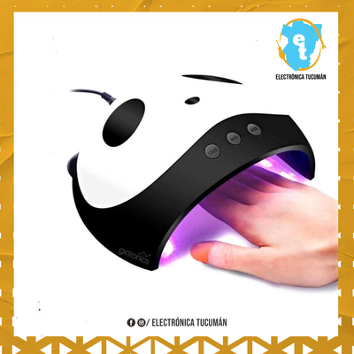 CABINA PARA UÑAS PANDA 36W UV-LED LAMP MANICURIA GEL 3EN1