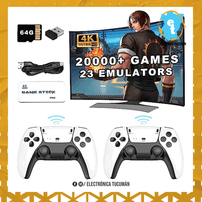Consola de juegos Stick Pro Simil PS5 20mil Juegos