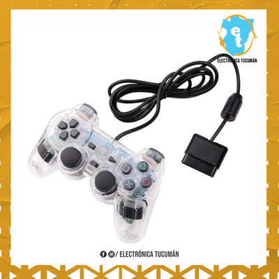 JOYSTICK ANALÓGICO PS2 PLAY STATION 2 transparente