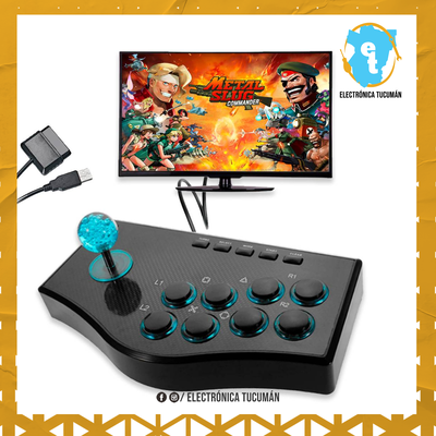 PALANCA JOYSTICK ARCADE CON MICROSWITCH