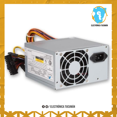 FUENTE DE ALIMENTACION DE PC ATX 500W 24 PINES + SATA ALPHA