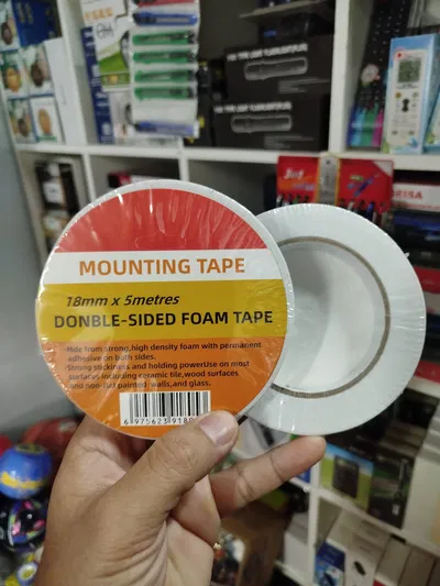 Cinta Doble Faz Montaje Bifaz Mounting 18mm X 5 Mt