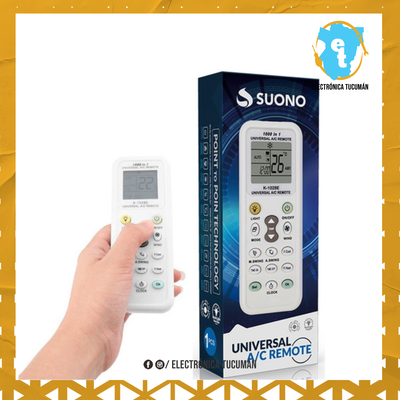 CONTROL REMOTO UNIVERSAL -AIRE ACONDICIONADO