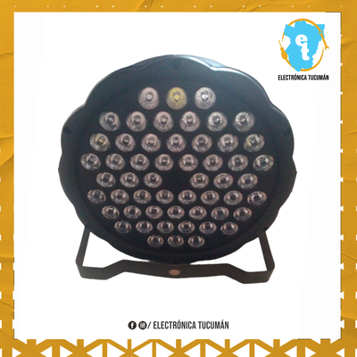 Luz Proton Par 54 Led Alta Luminosidad Rgb Dmx Audioritmico