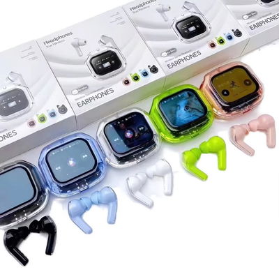 auriculares transparentes Air Max con pantalla táctil