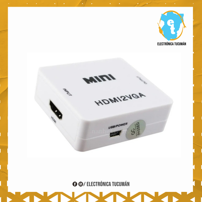 CONVERSOR DE VIDEO HDMI A VGA