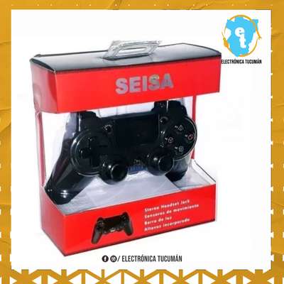 JOYSTICK INALAMBRICO PS4 BLUETOOTH SEISA