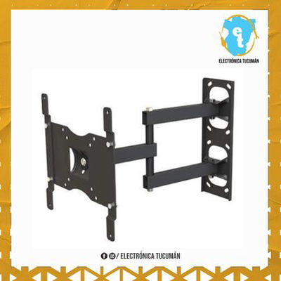 SOPORTE DE TV MOVIL CON DOBLE BRAZO HASTA 43″ NAKAN
