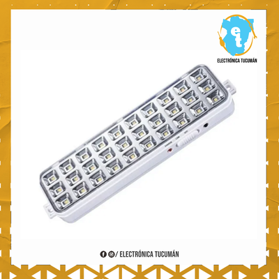 LUZ DE EMERGENCIA 30 LEDS