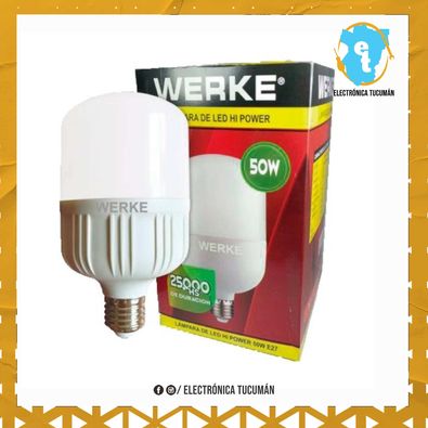 LÁMPARA FOCO LED GALPONERA 50W E27 ALTA POTENCIA