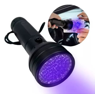 Linterna 51 Led Uv Luz Ultravioleta Detectora Fluidos