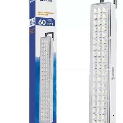 LUZ DE EMERGENCIA 60 LEDS