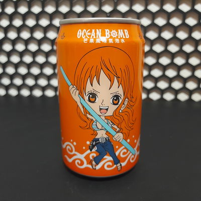 Gaseosa Ocean Bomb One Piece Nami versión Chibi sabor Mango