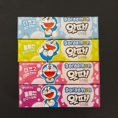 Chicles frutales de Doraemon