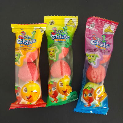 Chicle Frexh frutales 3 en 1