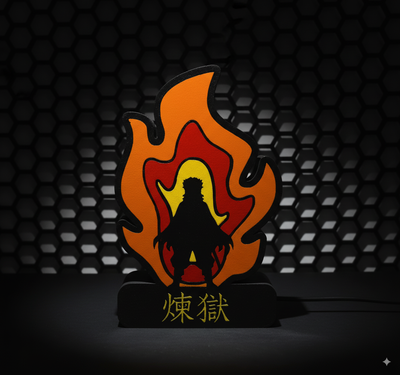 Lightbox Rengoku Demon Slayer