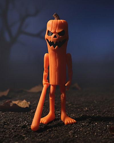 Tung Tung Halloween Articulado