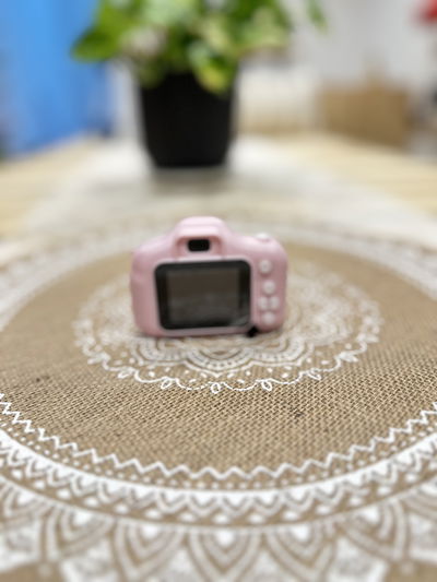 Cámara infantil toma foto y graba 