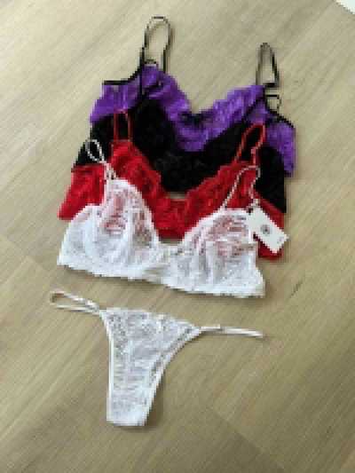 Conjunto Alma de encaje con aro