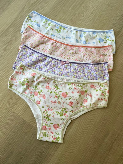 Culote de algodon florcitas