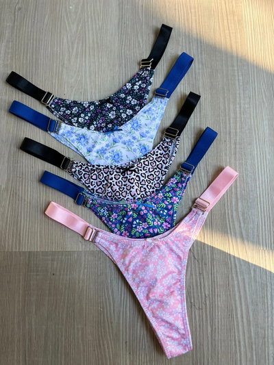 Less lycra gruesa estampadas 