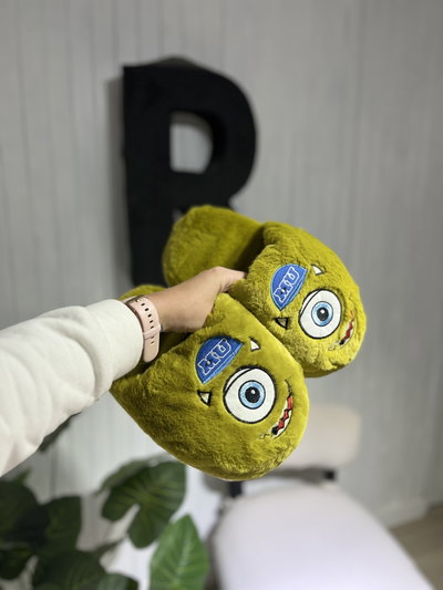 PANTUFLON piel de conejo 