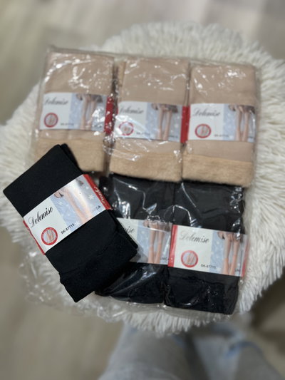 Medias térmica peluche 