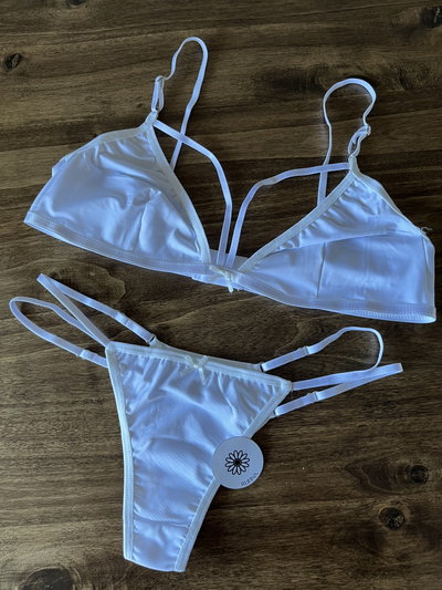 Conjunto Verona doble tira -BLANCO- Art503