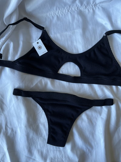 Conjunto Rebeca de morley -AZUL MARINO-