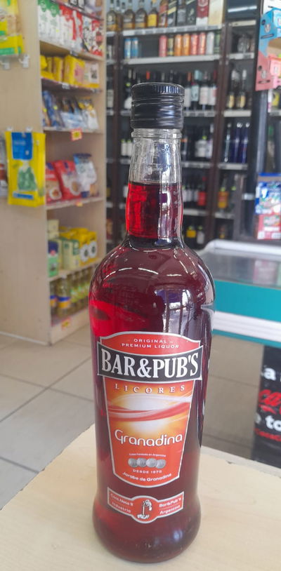 Licor Granadina Bar&Pub´s x 1litro