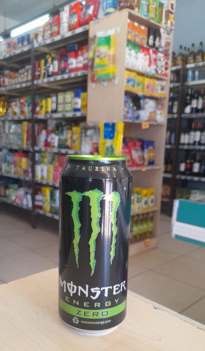 Lata Monster Energy Zero x 473cc