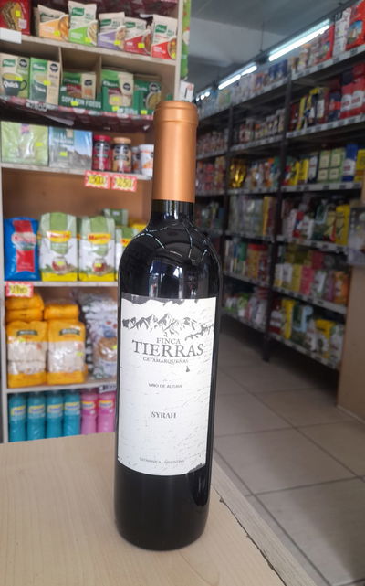 Vino Tinto Finca Tierras Syrah x 750ml