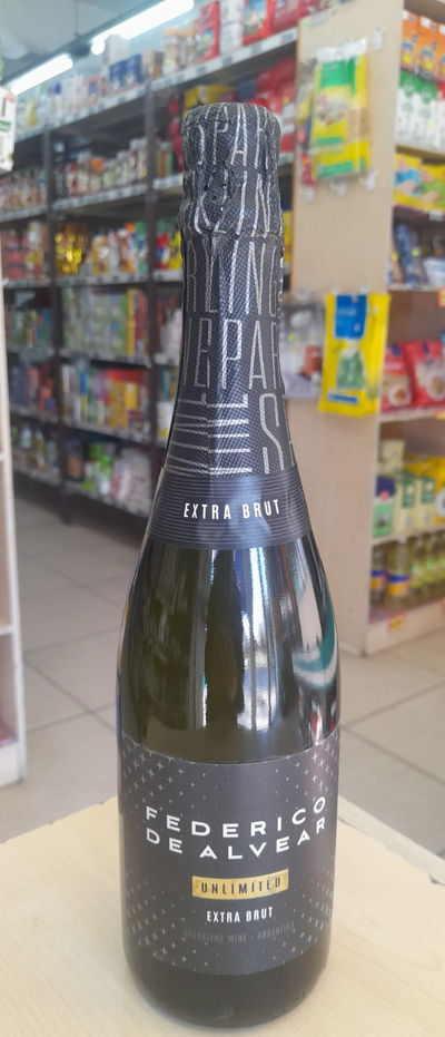 Champagne Federico de Alvear Unlimited Extra Brut  x 750ml