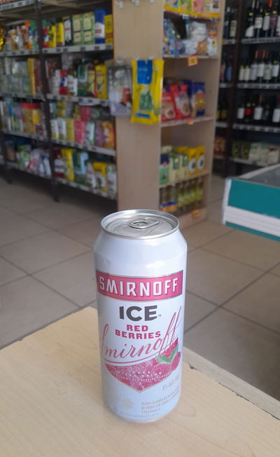 Lata Smirnoff Ice Red Berries x 473ml