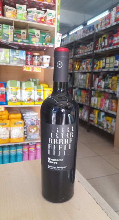 Vino Tinto Novecento Raíces Cabernet Sauvignon x 750ml
