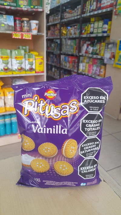 Galletitas ParNor Mini Pitusas sabor Vainilla x 300g