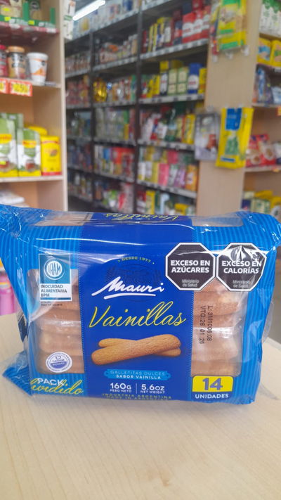 Mauri Vainillas x 14uni x 160g