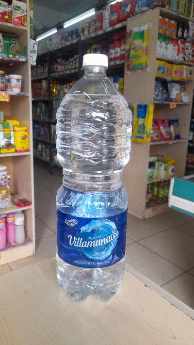 Agua Mineral Sin Gas Villamanaos x 2 litros