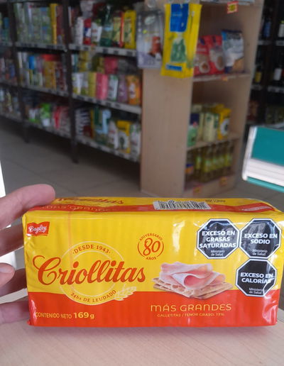 Galletita Criollitas Bagley Más Grandes x 169g