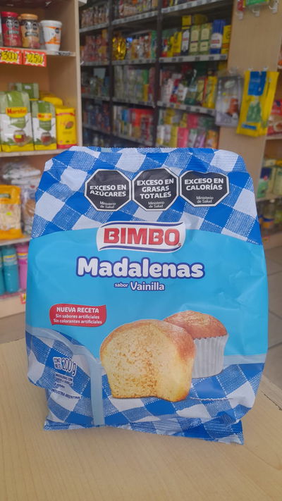 Bimbo Madalenas sabor Vainilla x 200g