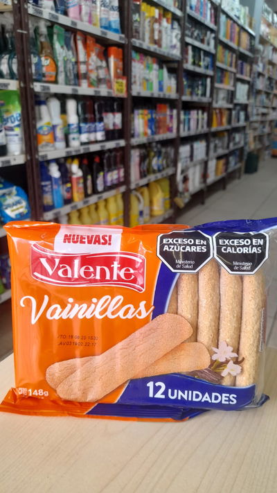 Valente Vainillas x 12uni x 148g