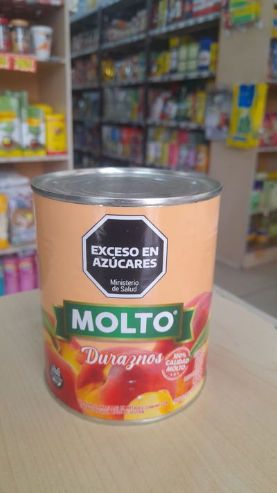 Duraznos en Lata Molto x 820g