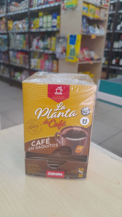 Cabrales La Planta de Café. Café en Saquitos x 18 sobres