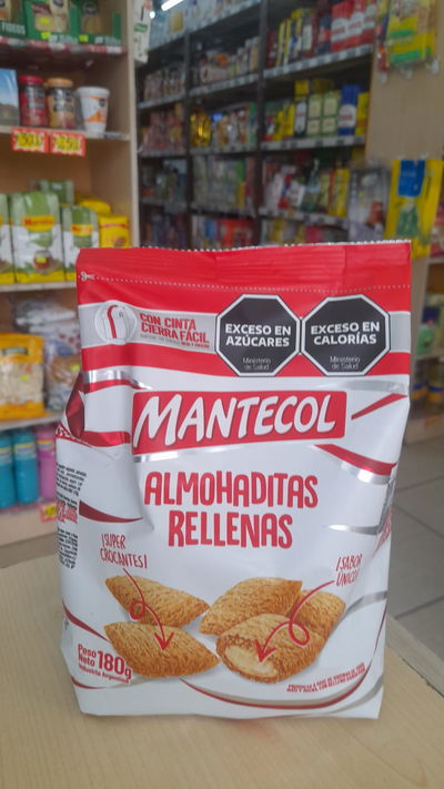 Almohaditas Rellenas Mantecol x 180g